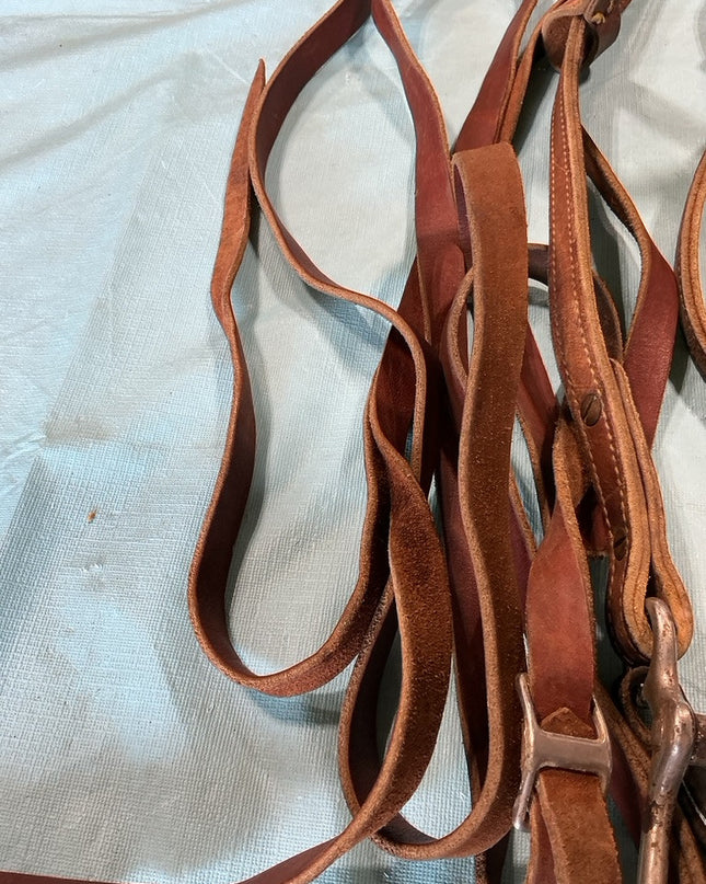 Western Bridle 4" Bit & Reins
