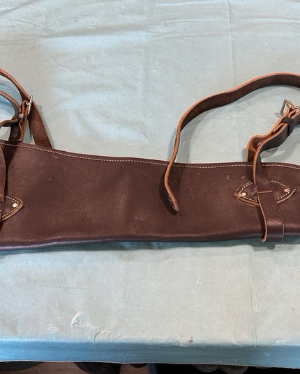 Rifle Scabbord Brown Leather 27" 