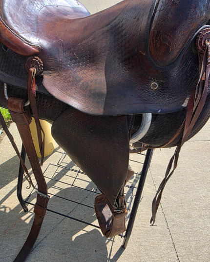 Western Rope Saddle S15 G 7 McCormick