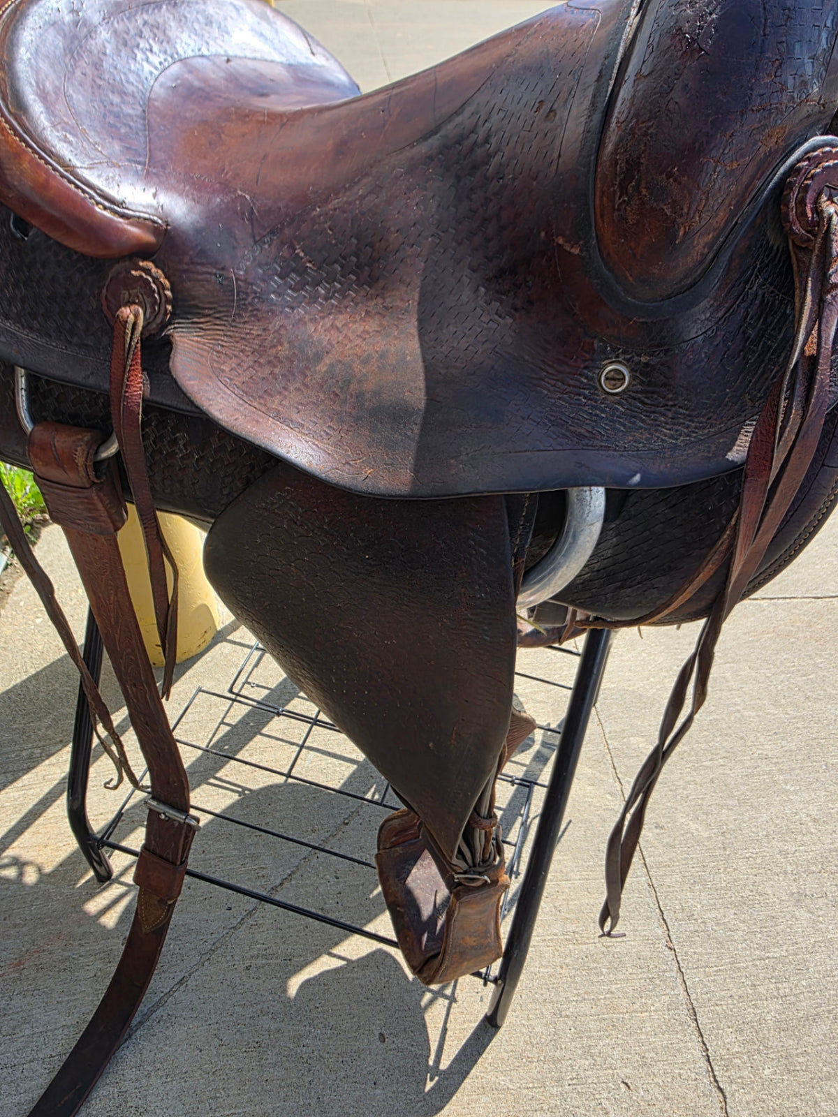 Western Rope Saddle S15 G 7 McCormick