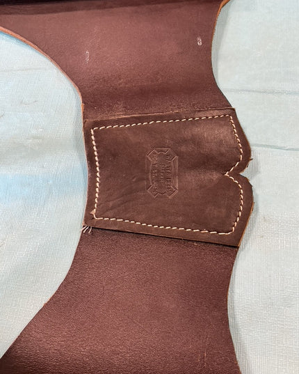 Saddle Bags Brow Heavy Leather