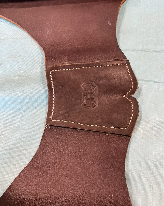 Saddle Bags Brow Heavy Leather