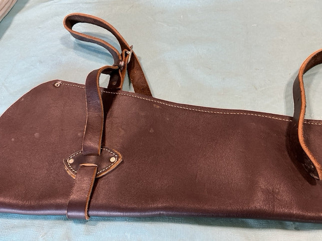 Rifle Scabbord Brown Leather 27" 