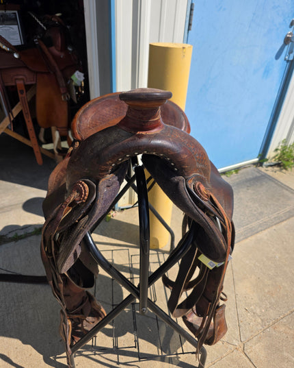 Western Rope Saddle S15 G 7 McCormick