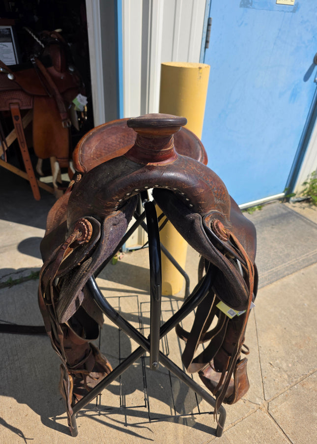 Western Rope Saddle S15 G 7 McCormick