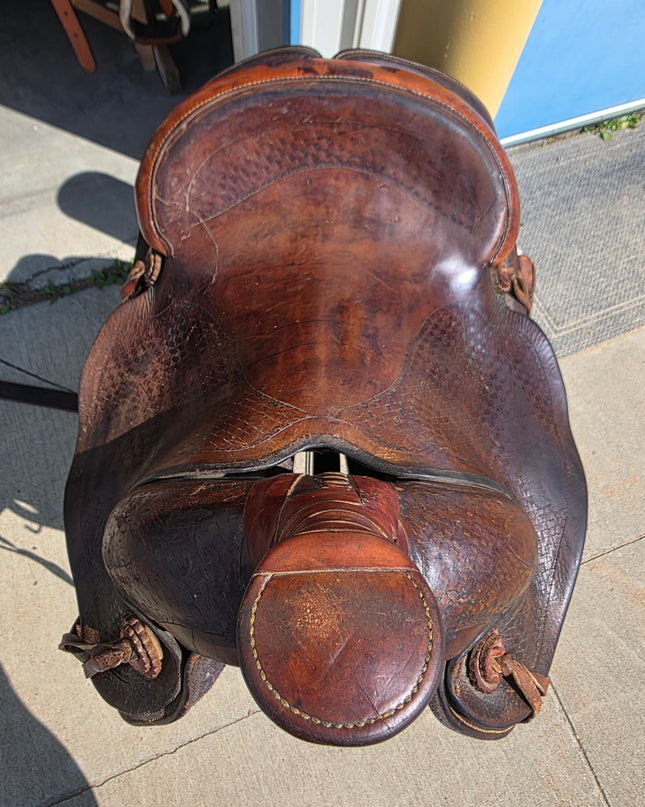 Western Rope Saddle S15 G 7 McCormick