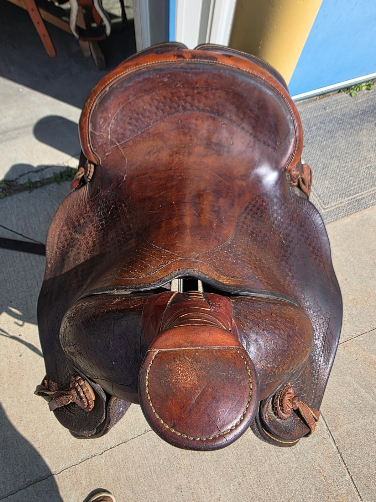 Western Rope Saddle S15 G 7 McCormick