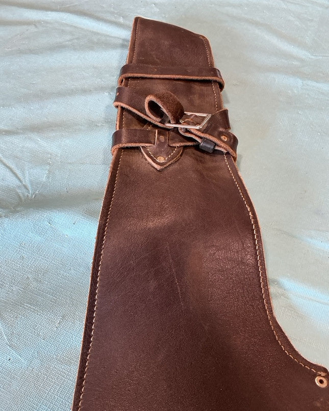 Rifle Scabboard Brown Leather 37"