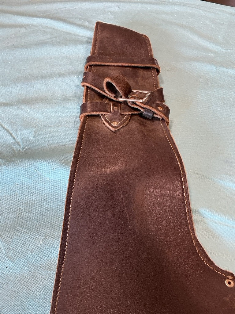 Rifle Scabboard Brown Leather 37"