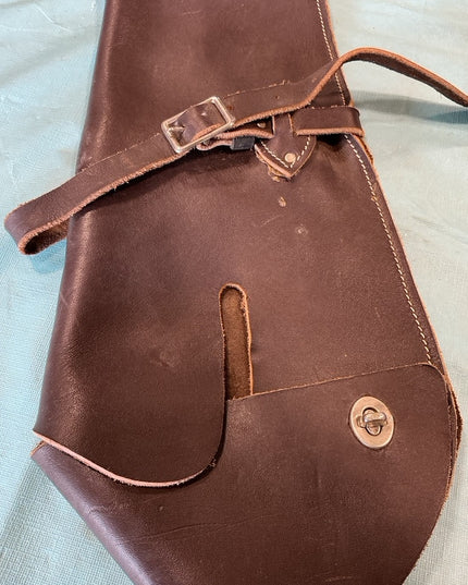Rifle Scabboard Brown Leather 37"