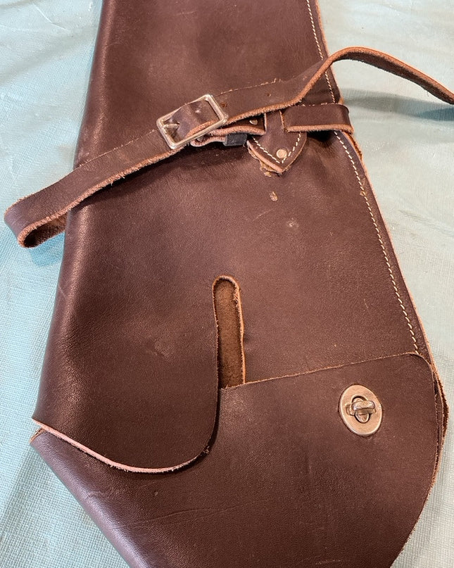 Rifle Scabboard Brown Leather 37"