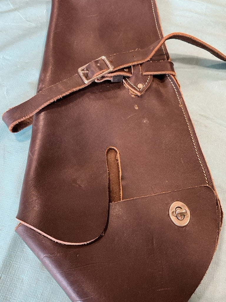 Rifle Scabboard Brown Leather 37"
