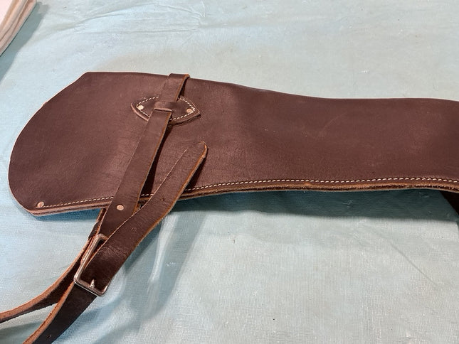 Rifle Scabbord Brown Leather 27" 