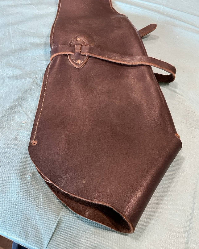 Rifle Scabboard Brown Leather 37"