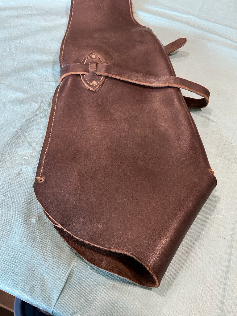 Rifle Scabboard Brown Leather 37"