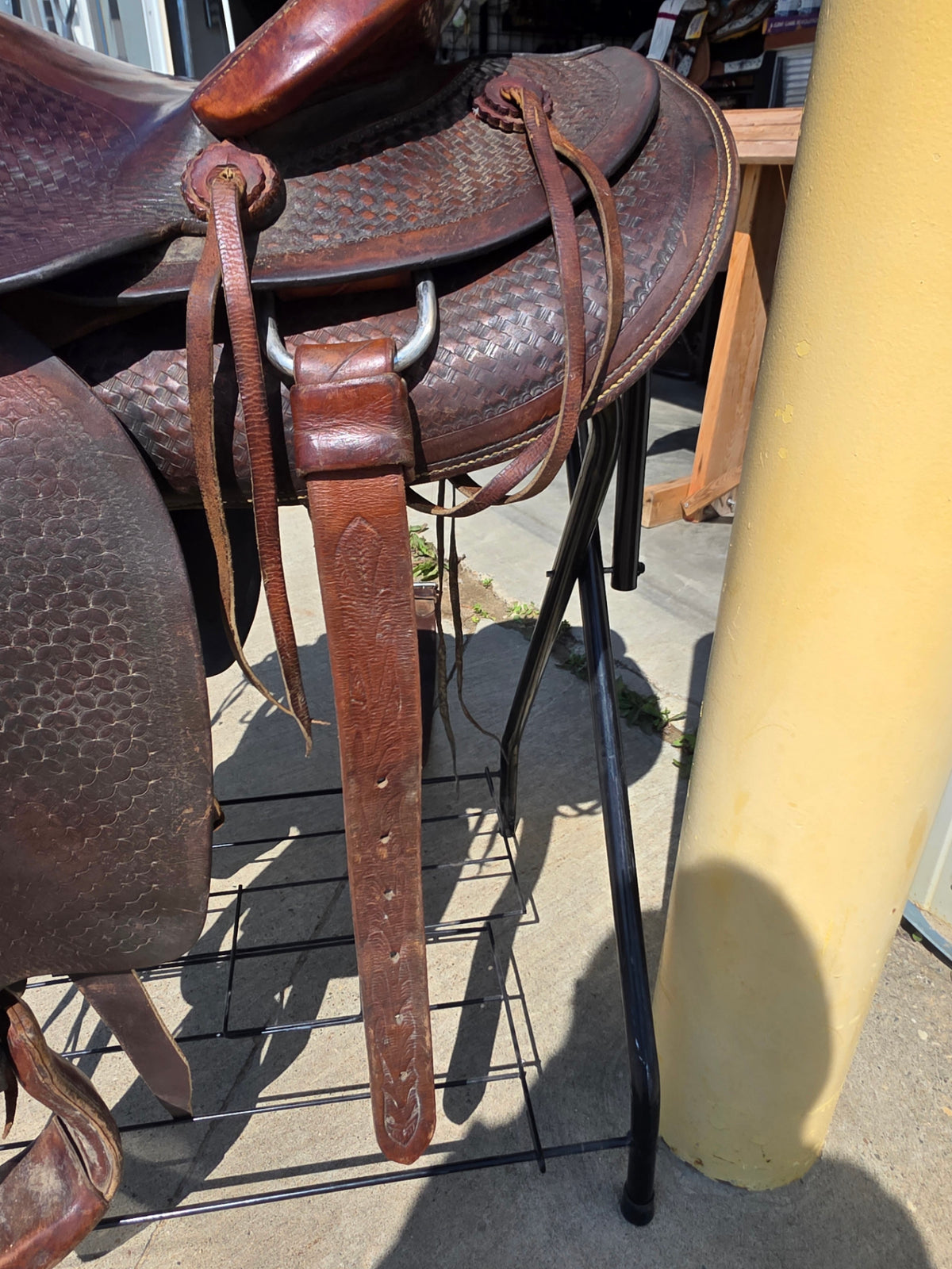 Western Rope Saddle S15 G 7 McCormick