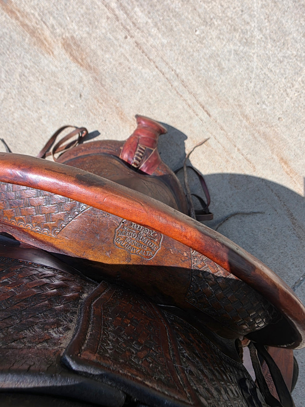 Western Rope Saddle S15 G 7 McCormick