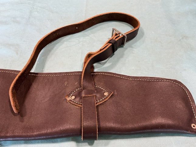 Rifle Scabbord Brown Leather 27" 