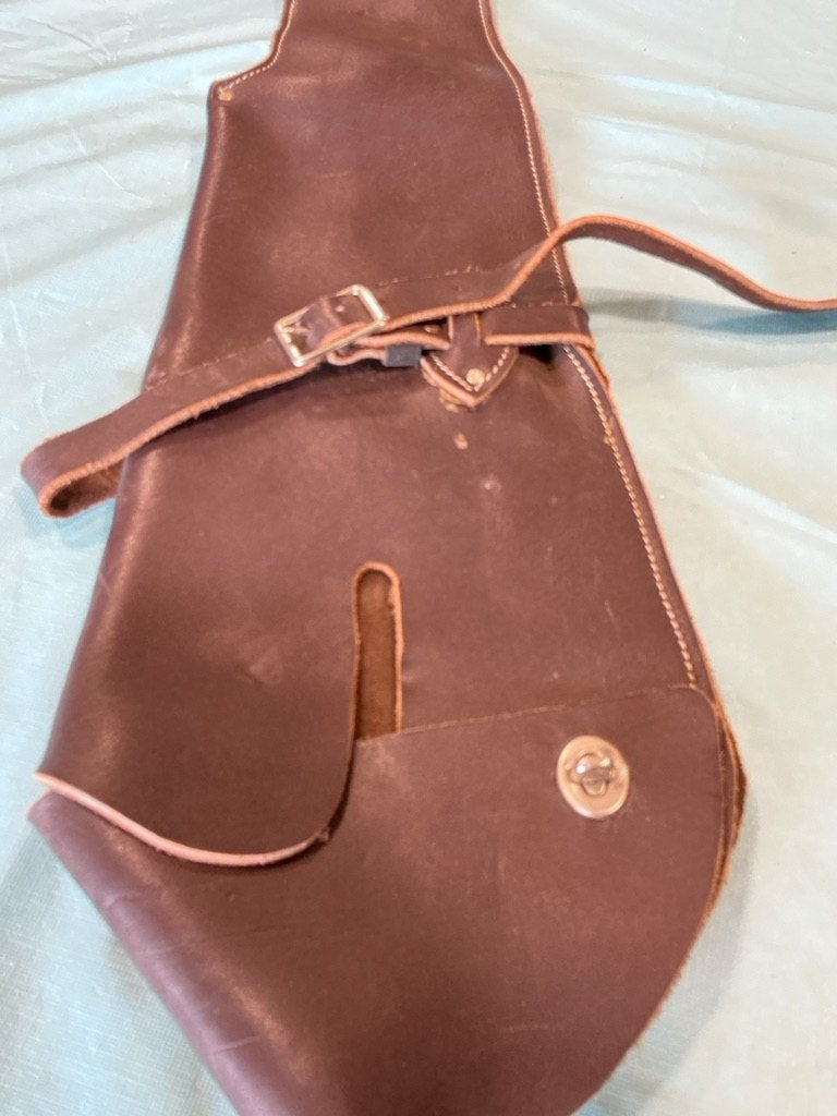Rifle Scabboard Brown Leather 37"