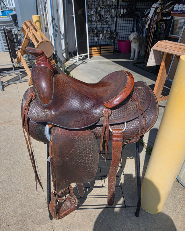 Western Rope Saddle S15 G 7 McCormick