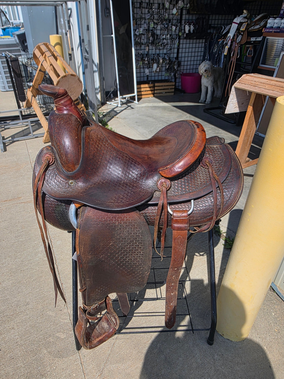 Western Rope Saddle S15 G 7 McCormick