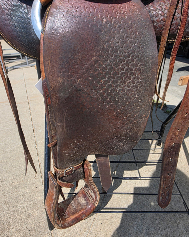 Western Rope Saddle S15 G 7 McCormick