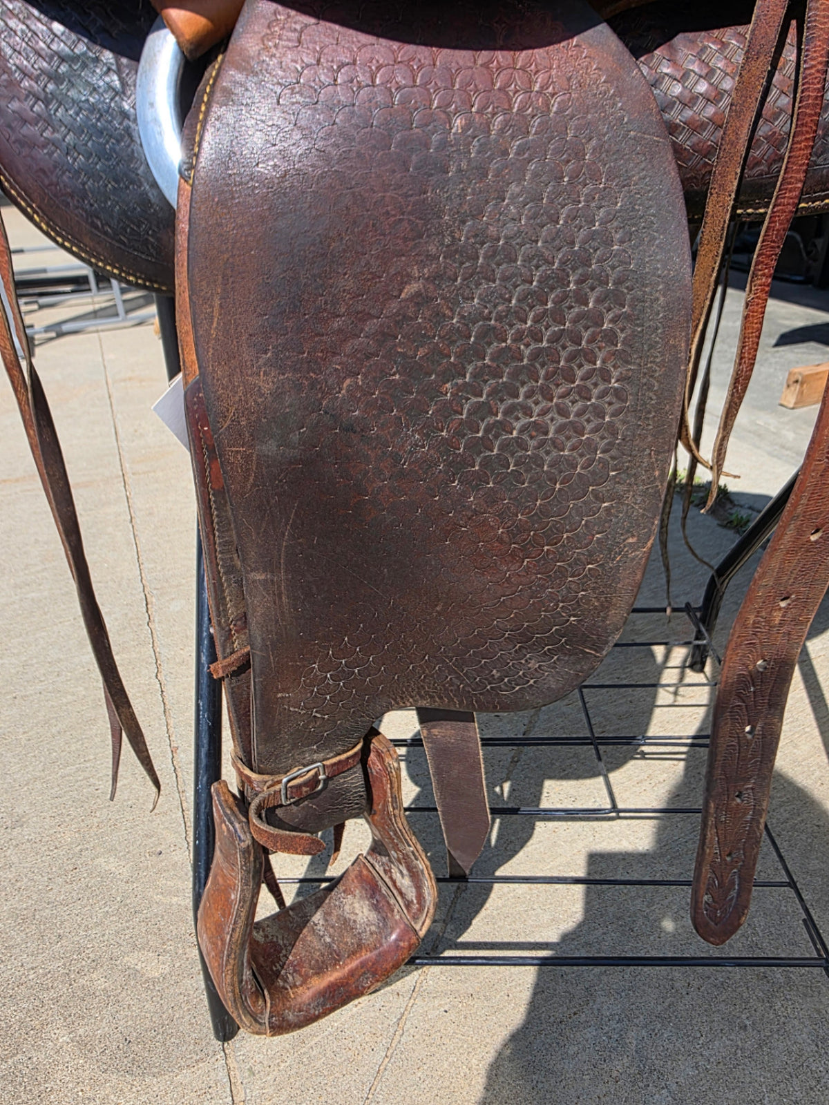 Western Rope Saddle S15 G 7 McCormick