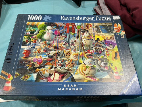 Puzzle – Dogs, 1000 Pieces | Used, Very Good