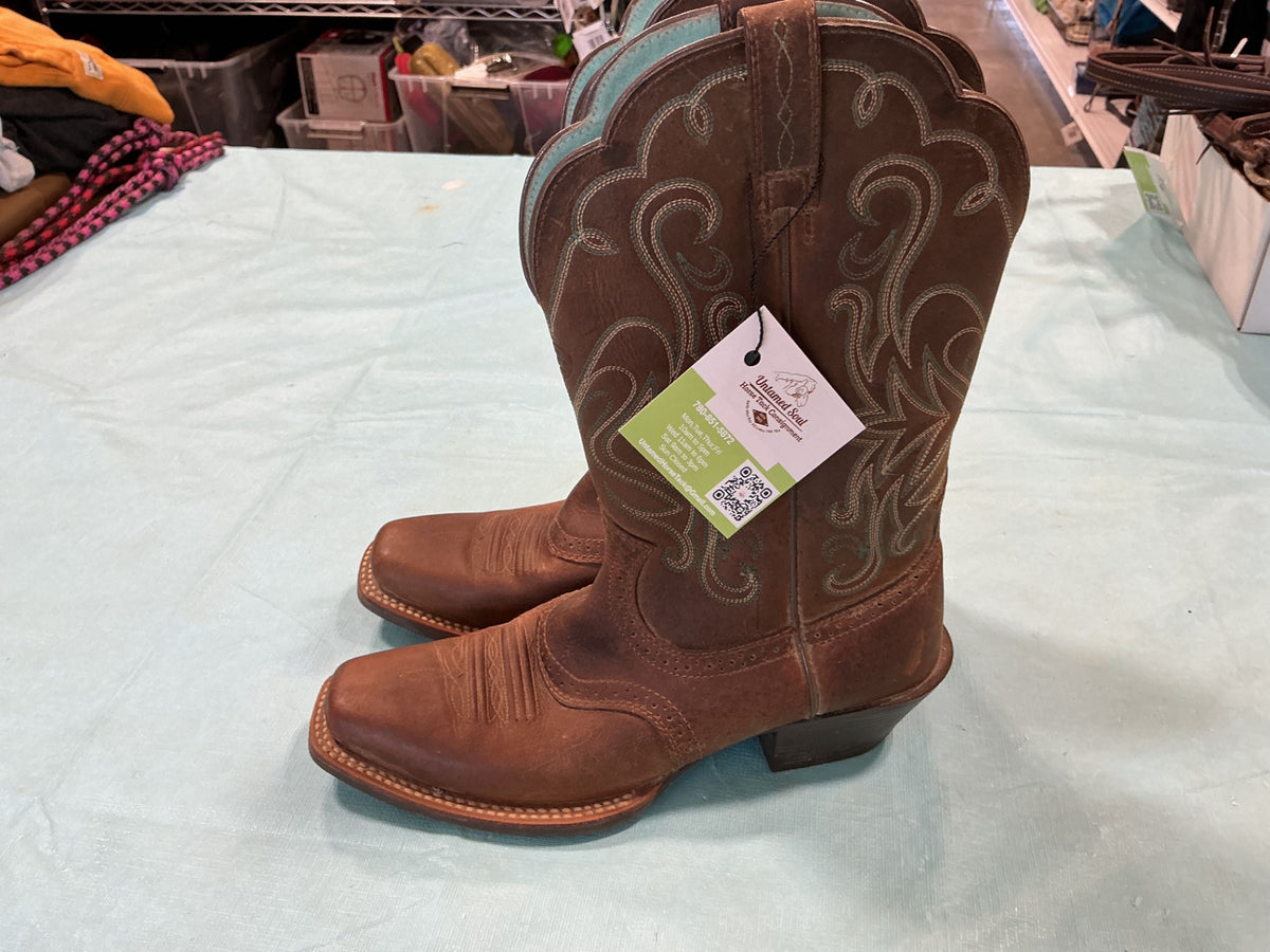 Cowboy Boots Womens Ariat Size 7