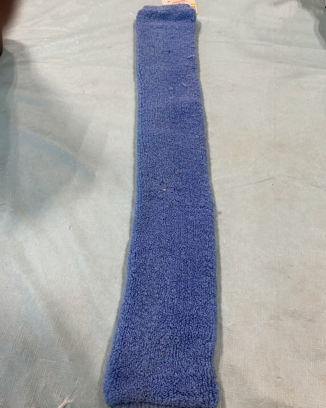 Girth/cinch Cover. Blue Fleece