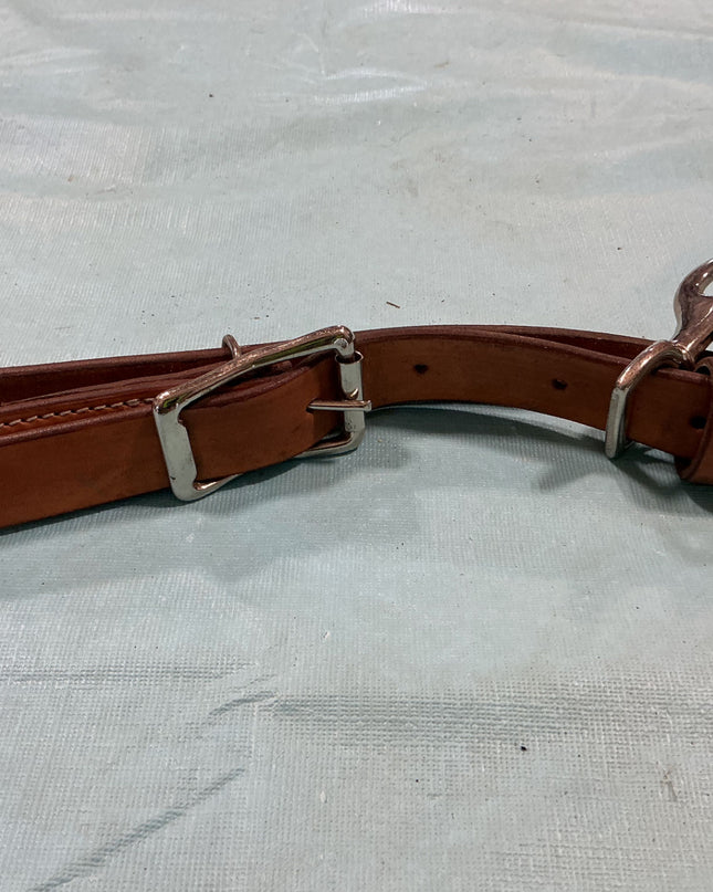 Flank Cinch Hobble. Brown Leather