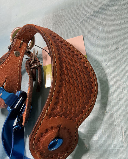 Spurs Western Bumper with Leather Straps