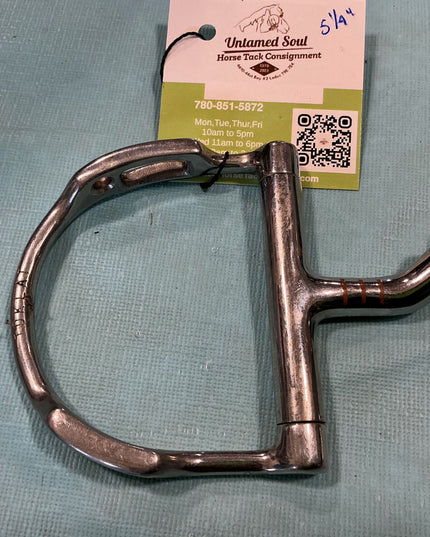 Bit Mylar Correction Ported D Ring. 5 1/4"