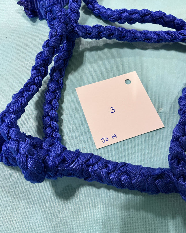 Halter Mule Tape Blue
