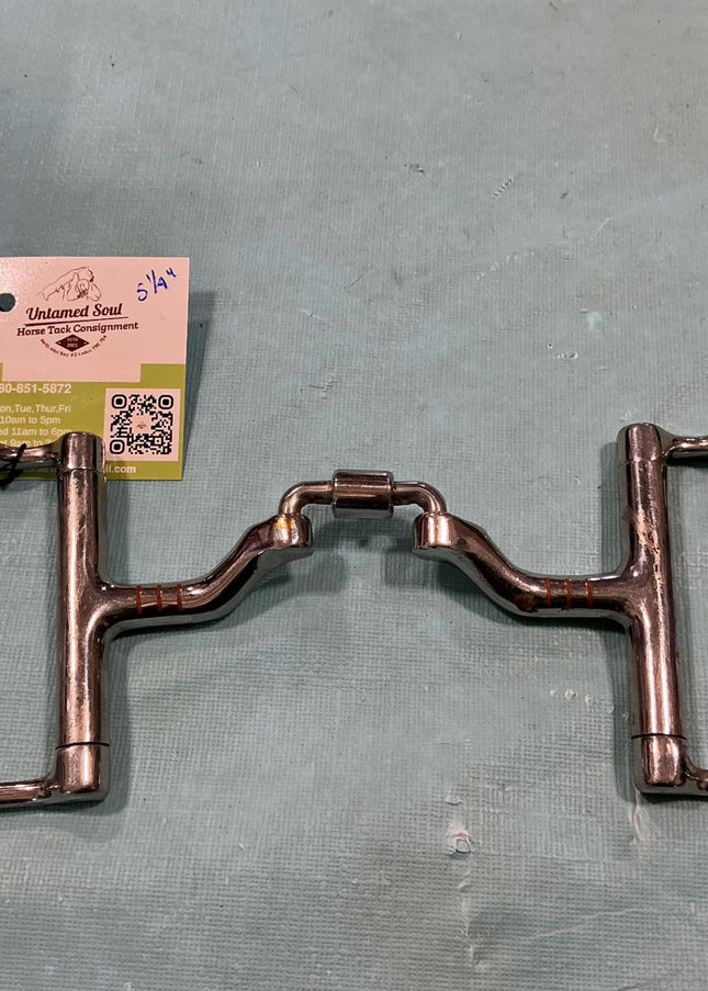 Bit Mylar Correction Ported D Ring. 5 1/4"