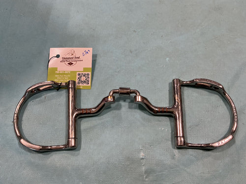 Bit – Myler Correction Ported D-Ring, 5 1/4" | Used, Very Good