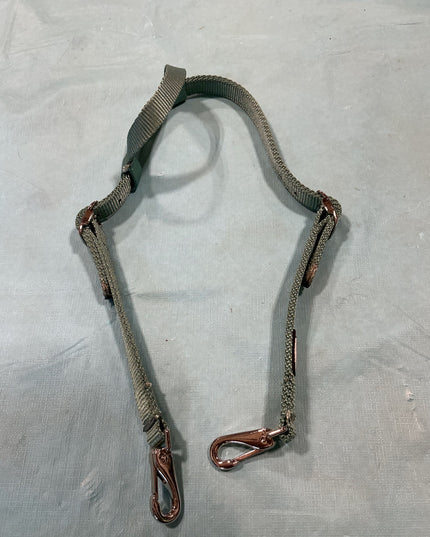 Headstall Western Alliance Equine 1 Ear Quick Change Green Nylon