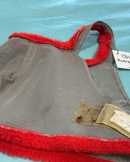 Fly Mask Red StitchinG Average 