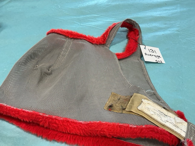 Fly Mask Red StitchinG Average 
