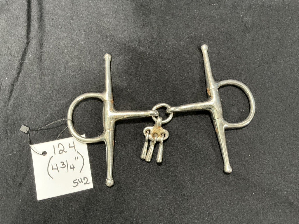 Bit Full Cheek Snaffle bit with Keys 4.75"