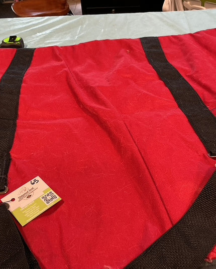 Stable Sheet Red 65" 