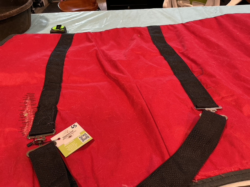 Stable Sheet Red 65"