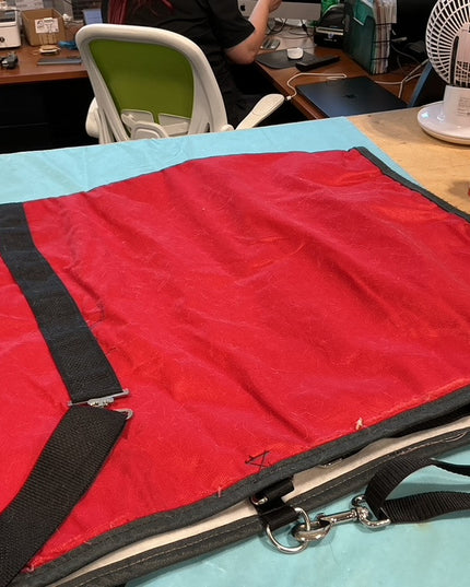 Stable Sheet Red 65" 