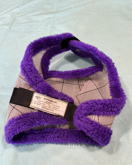 Fly Mask Supra Purple/Grey 