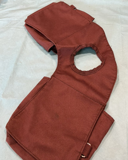 Saddle Bag Front Horn Brown 