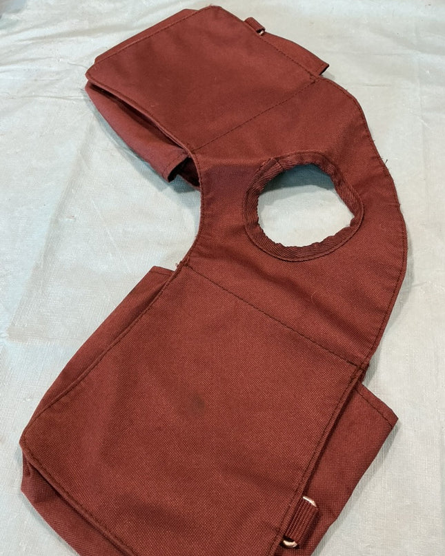 Saddle Bag Front Horn Brown 