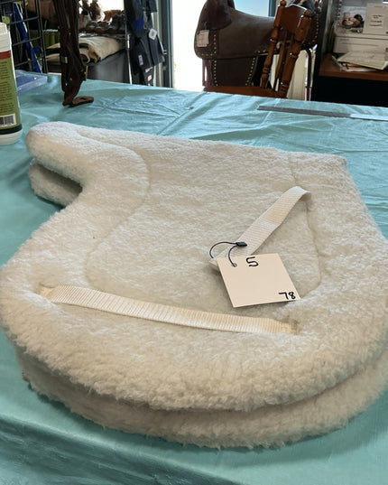 English Half Pad White 