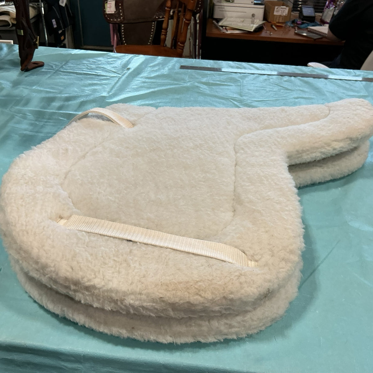 English Half Pad White 