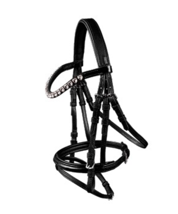 English Bridle Black Pink Bling & Reins MINI / Shetty *NEW*