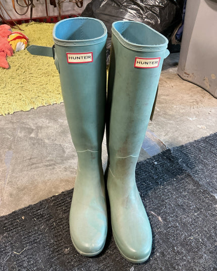 Womens Refined Tall Hunter Boots Size 8